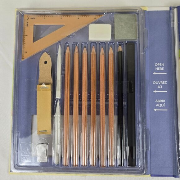 Bundle of Pencil Drawing Books and Graphite Pencils Arts Adult Teen - Picture 10 of 15